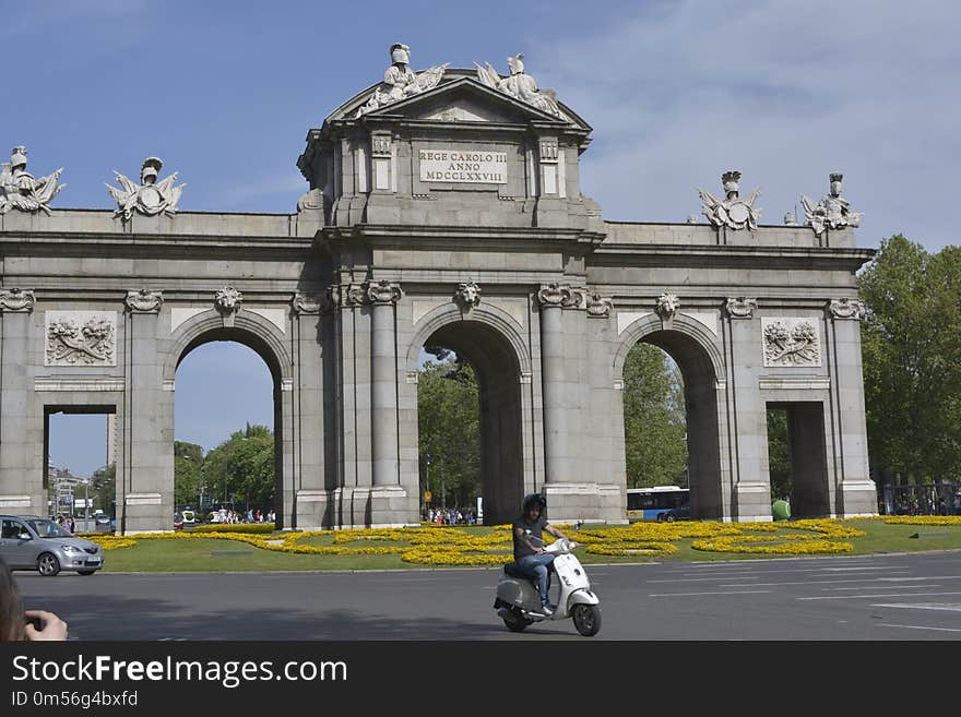 Classical Architecture, Landmark, Triumphal Arch, Arch