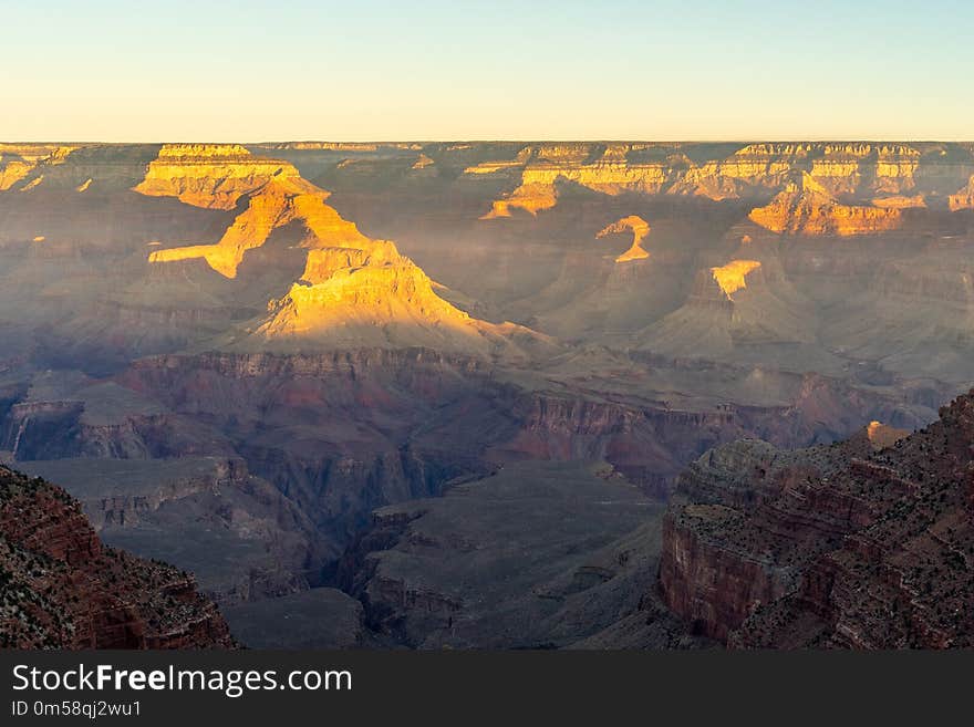 Grand Canyon Sunrise with colorful skies