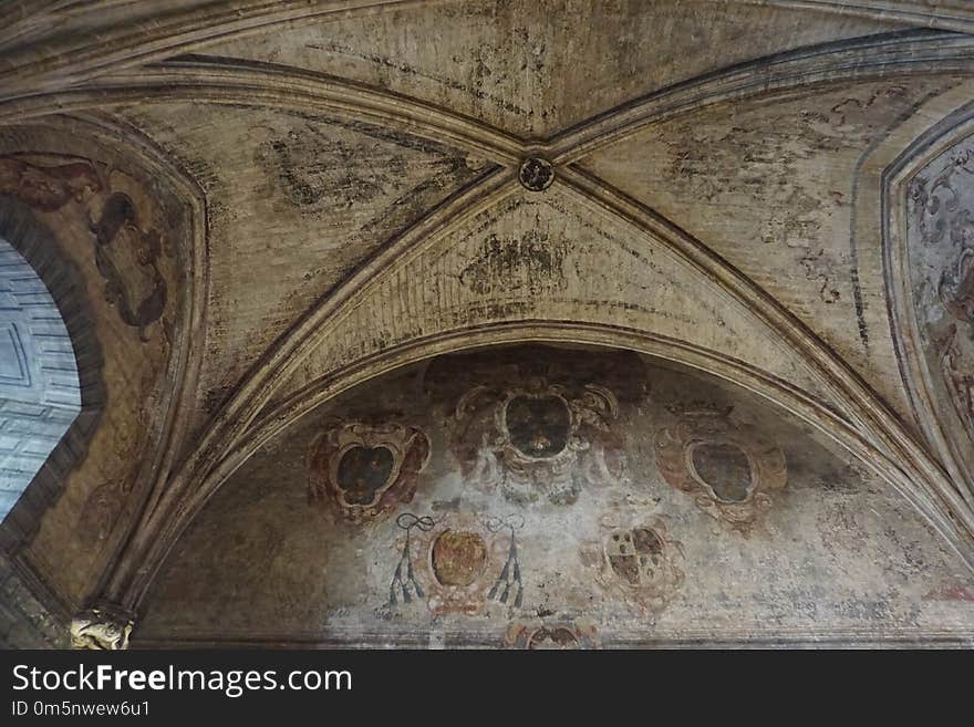 Arch, Medieval Architecture, Historic Site, Vault