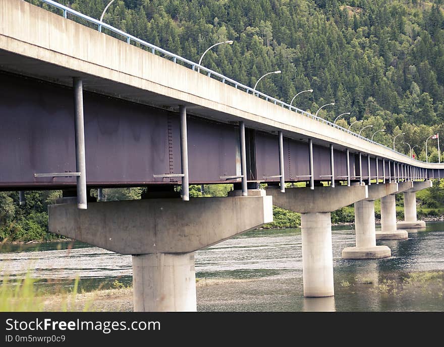 Bridge, Transport, Girder Bridge, Track