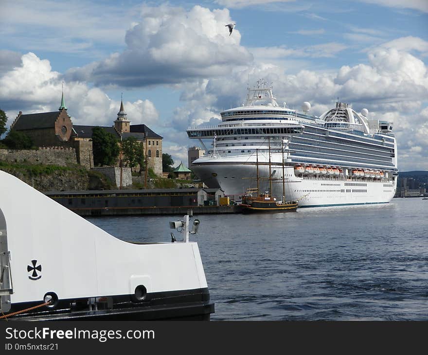 Passenger Ship, Cruise Ship, Waterway, Water Transportation