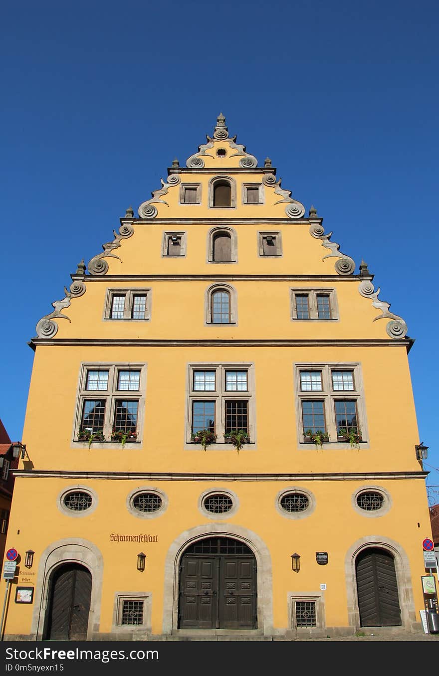 Yellow, Sky, Building, Landmark