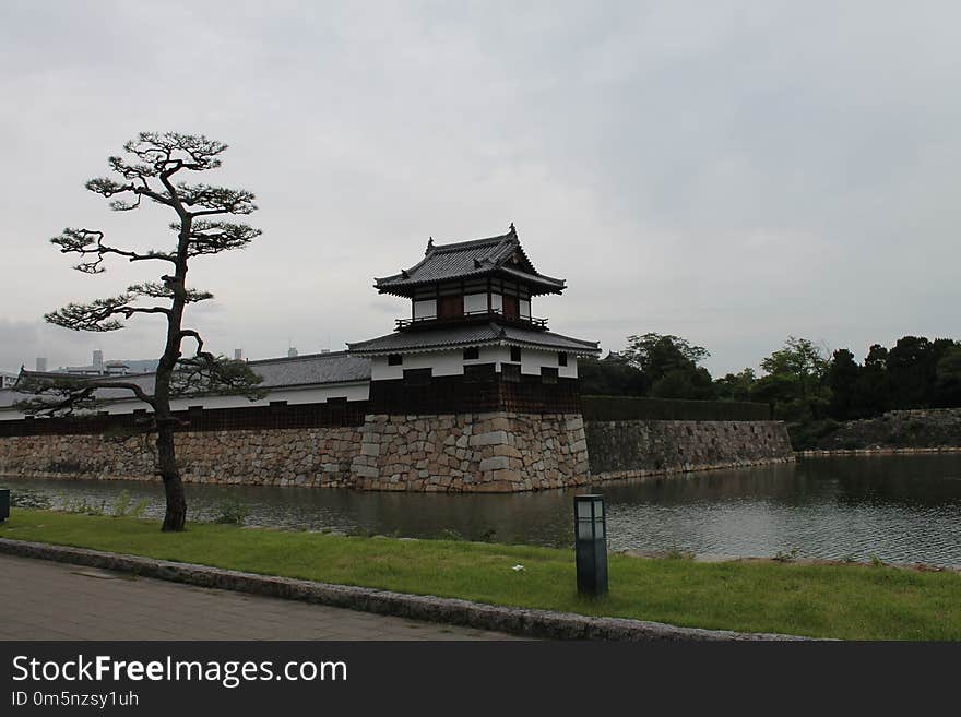 Chinese Architecture, Historic Site, Landmark, Tree