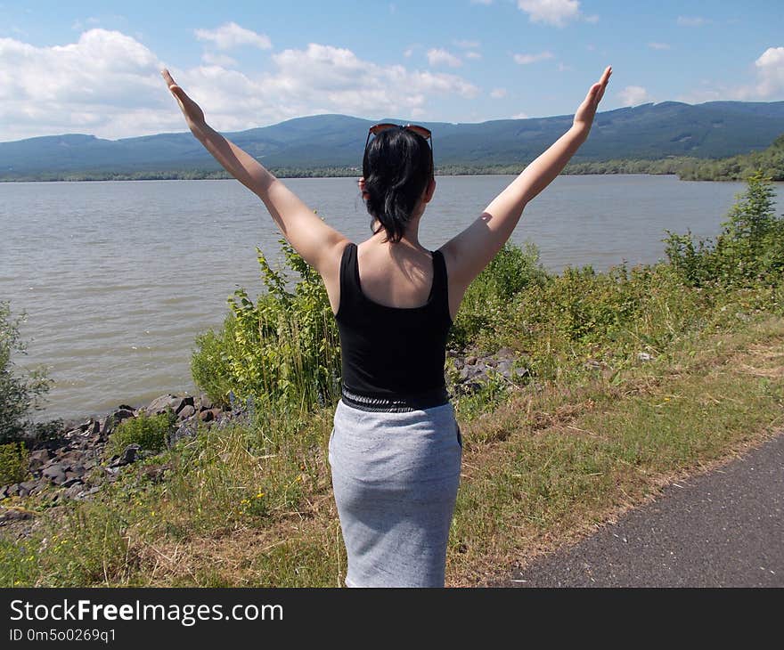 Mountainous Landforms, Sky, Shoulder, Vacation