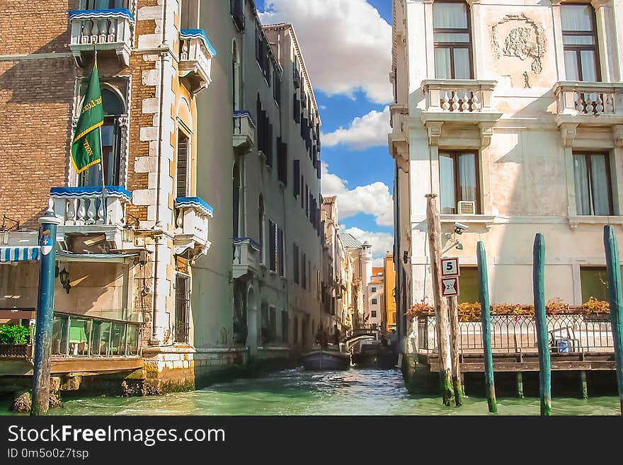 Waterway, Water, Building, Canal