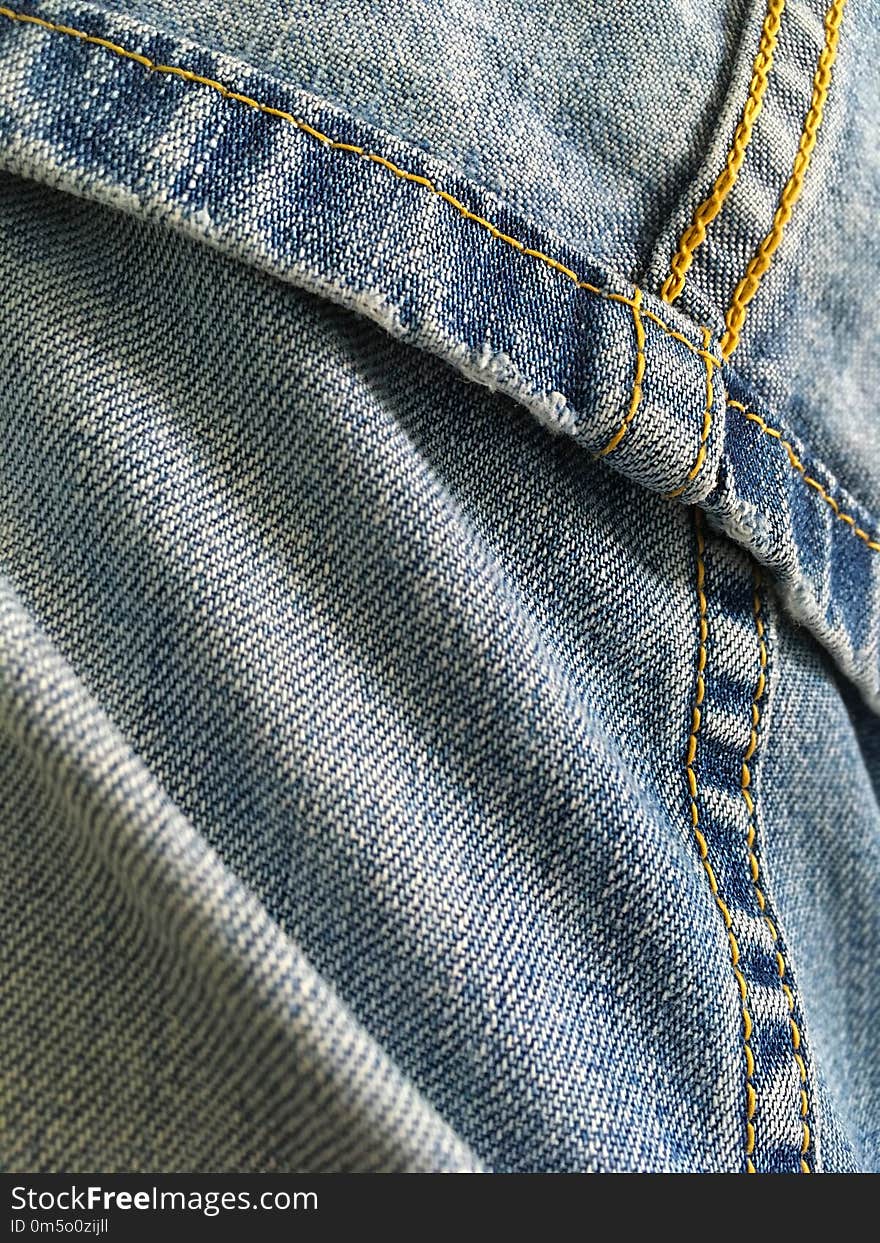 Denim, Blue, Jeans, Textile