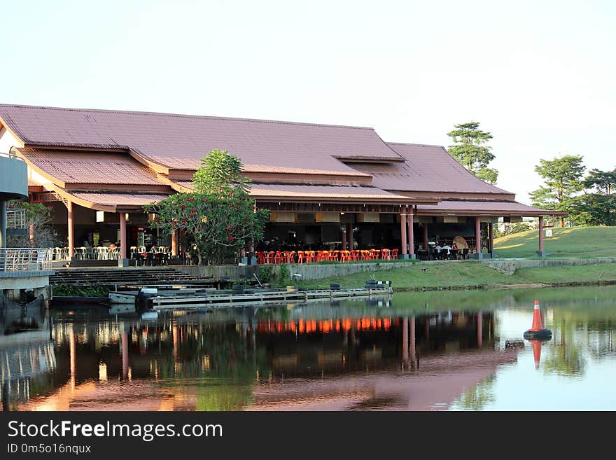 Reflection, Water, House, Real Estate