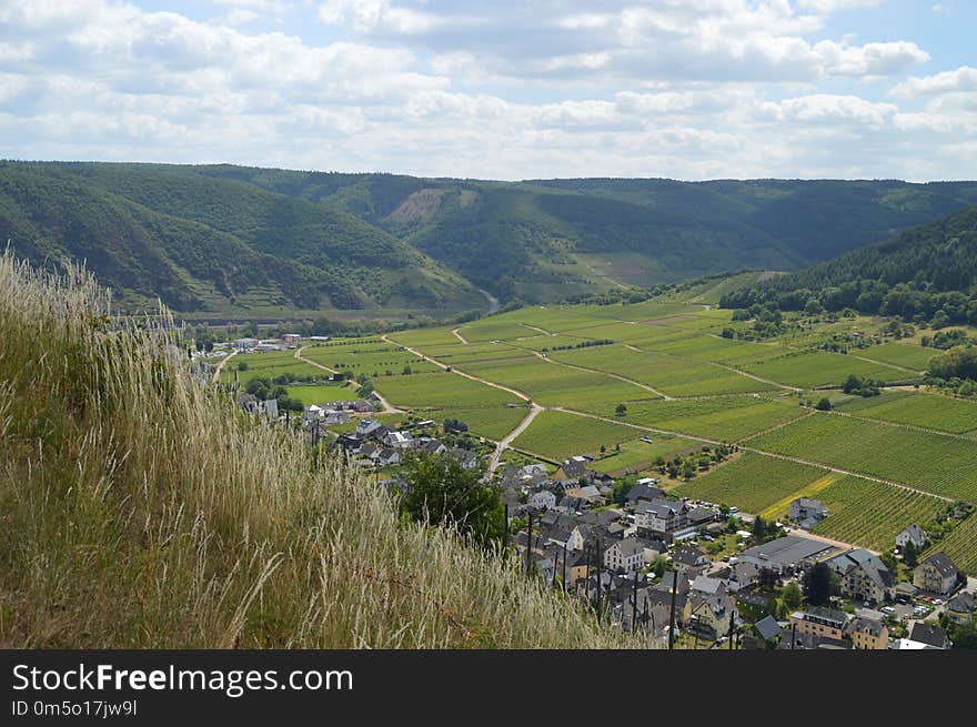 Highland, Grassland, Hill, Rural Area