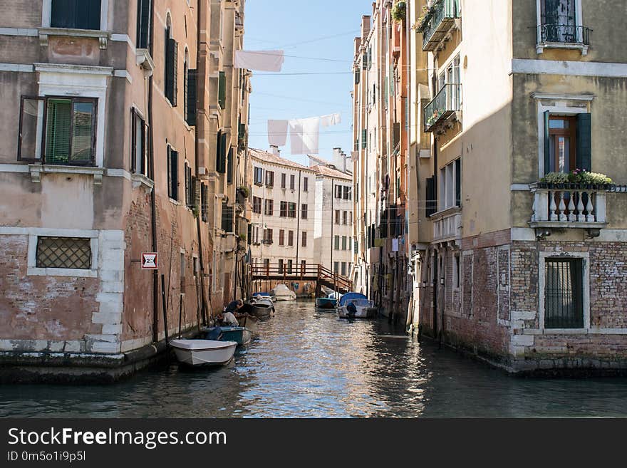 Waterway, Canal, Body Of Water, Water