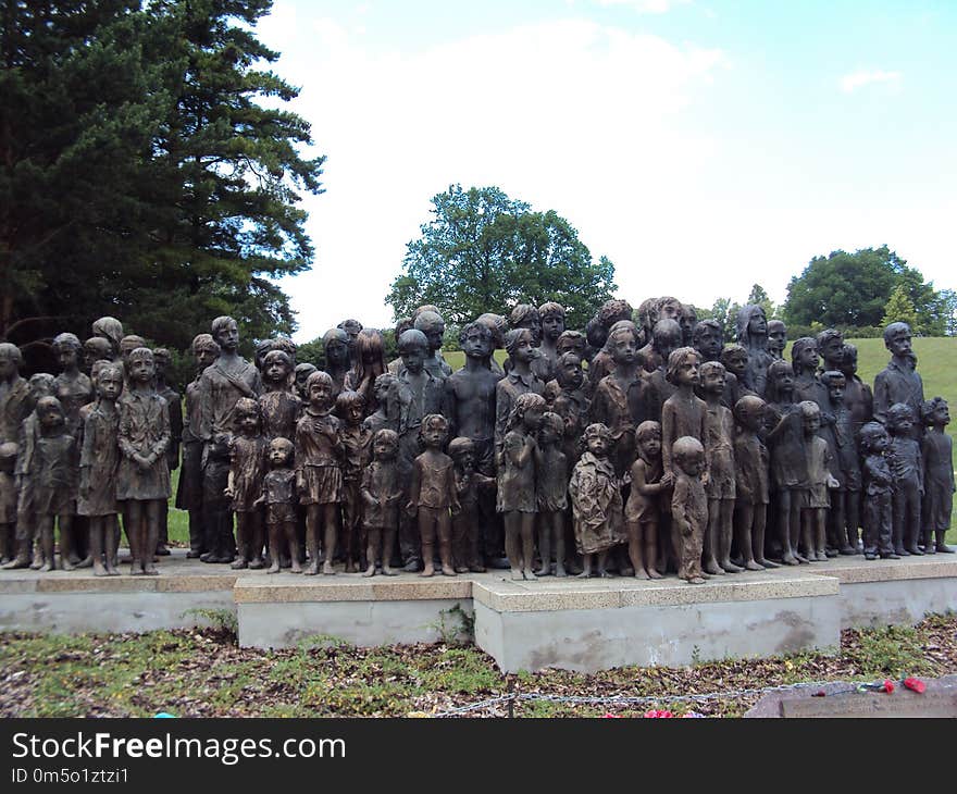 Memorial, Troop, Monument, Statue