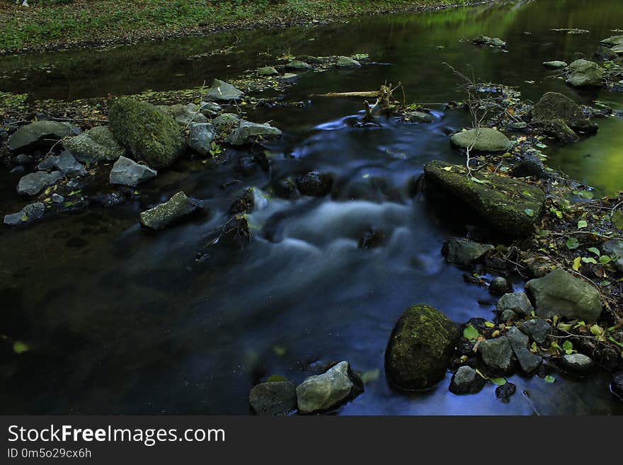 Water, Stream, Nature, Watercourse