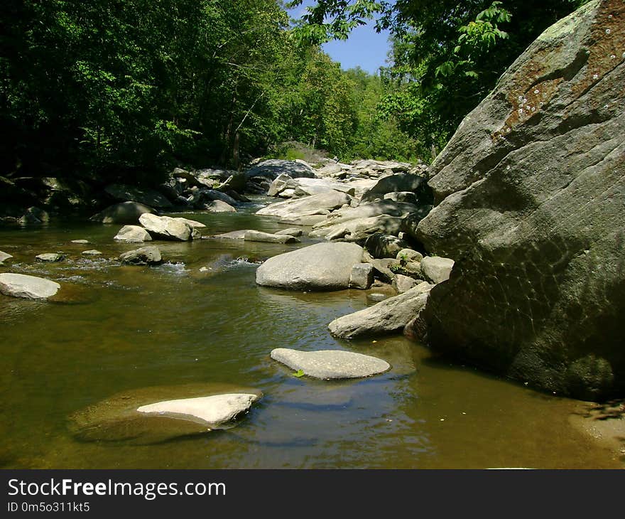 Stream, Water, Nature, Watercourse