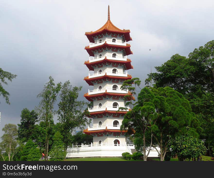 Chinese Architecture, Pagoda, Tower, Historic Site