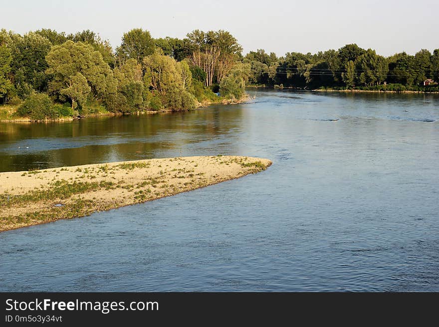 River, Water, Waterway, Body Of Water