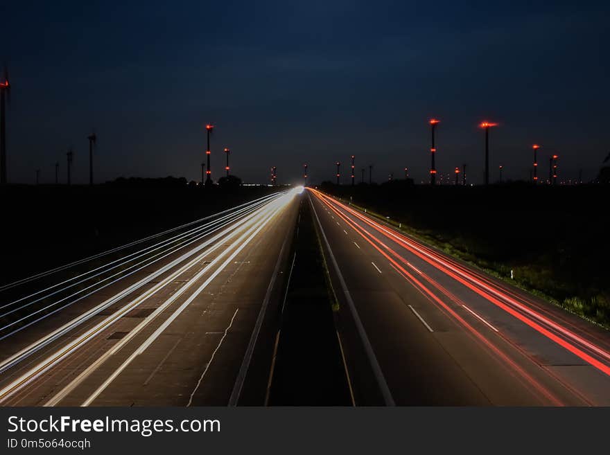 Road, Highway, Sky, Metropolitan Area