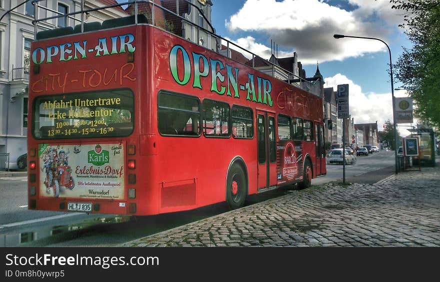 Bus, Double Decker Bus, Transport, Tour Bus Service