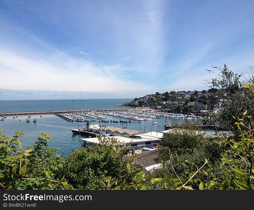 Sky, Sea, Coast, Marina