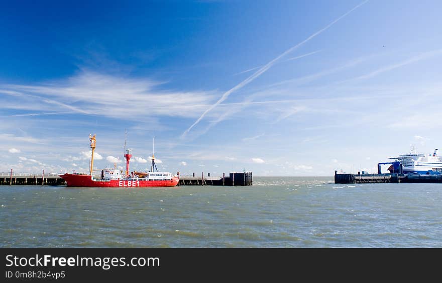 Water Transportation, Waterway, Container Ship, Ship