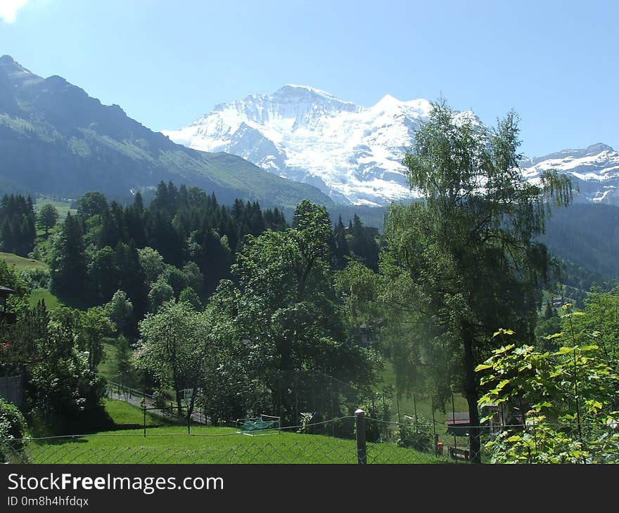 Mountainous Landforms, Mountain Range, Nature, Mountain