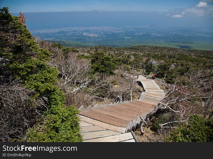 Path, Wilderness, Mountain, Sky