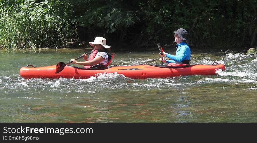 Waterway, Canoe, Oar, Boat