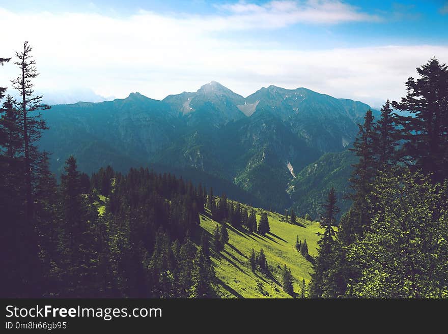 Mountainous Landforms, Mountain, Mountain Range, Wilderness