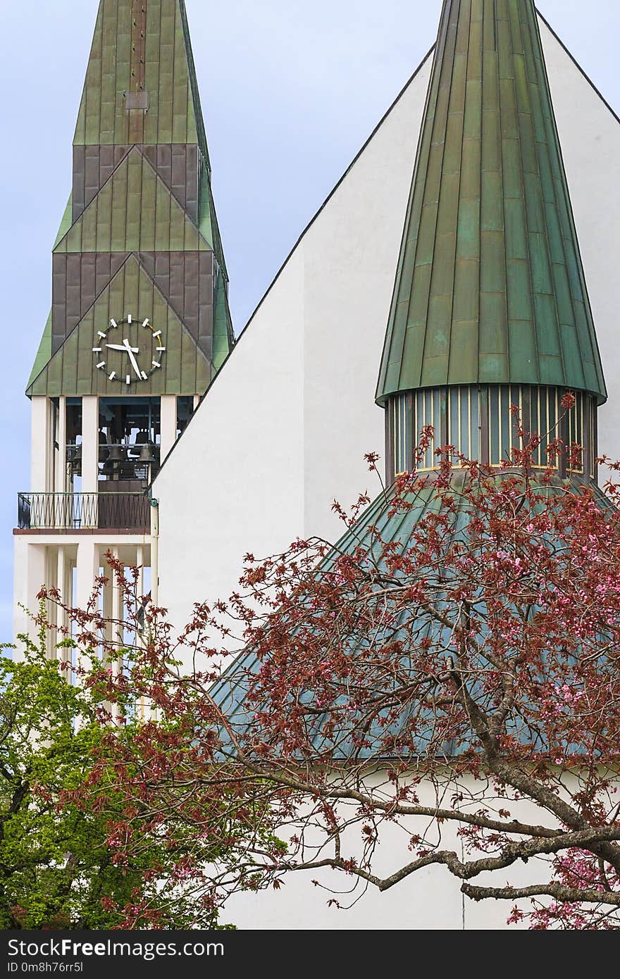 Architecture, Building, Tree, Tower