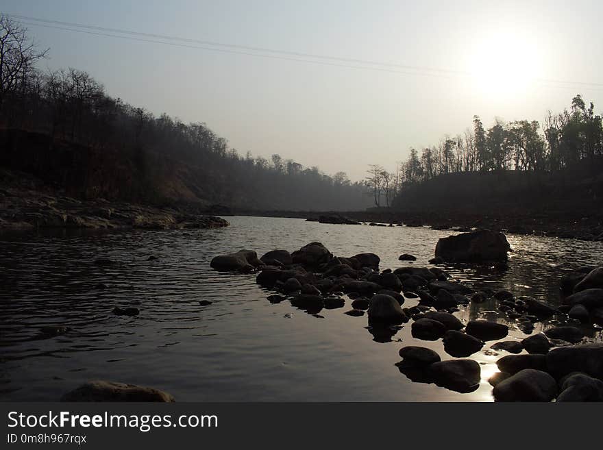 River, Water, Reflection, Body Of Water