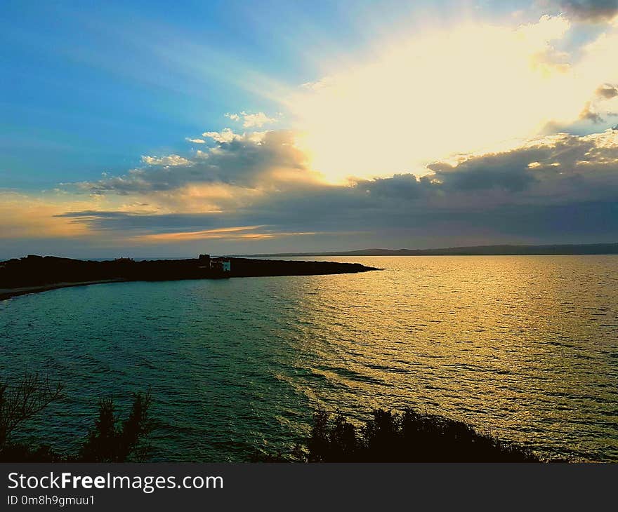 Sky, Horizon, Sea, Calm