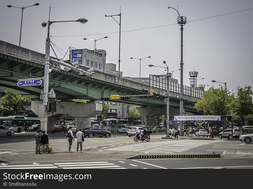 Overpass, Metropolitan Area, Transport, Skyway