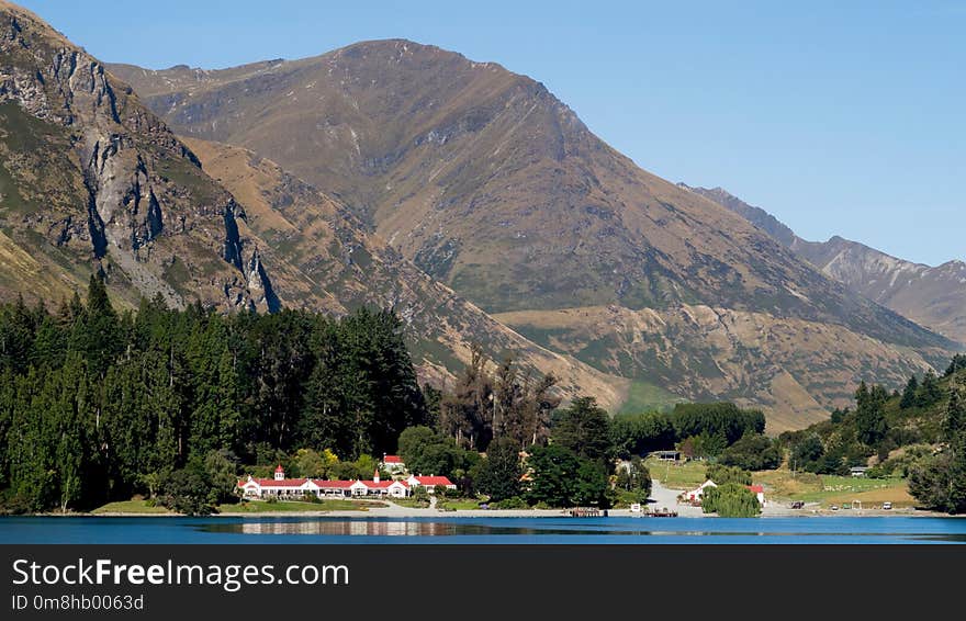 Mountainous Landforms, Mountain, Lake, Wilderness