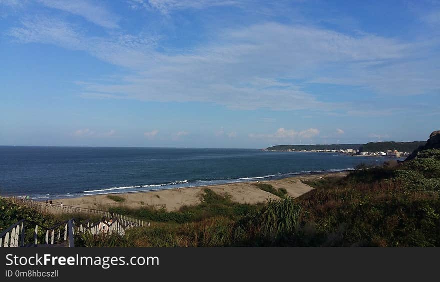 Coast, Sky, Sea, Horizon