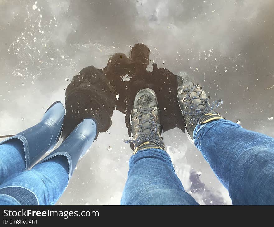 Water, Snow, Sky, Freezing