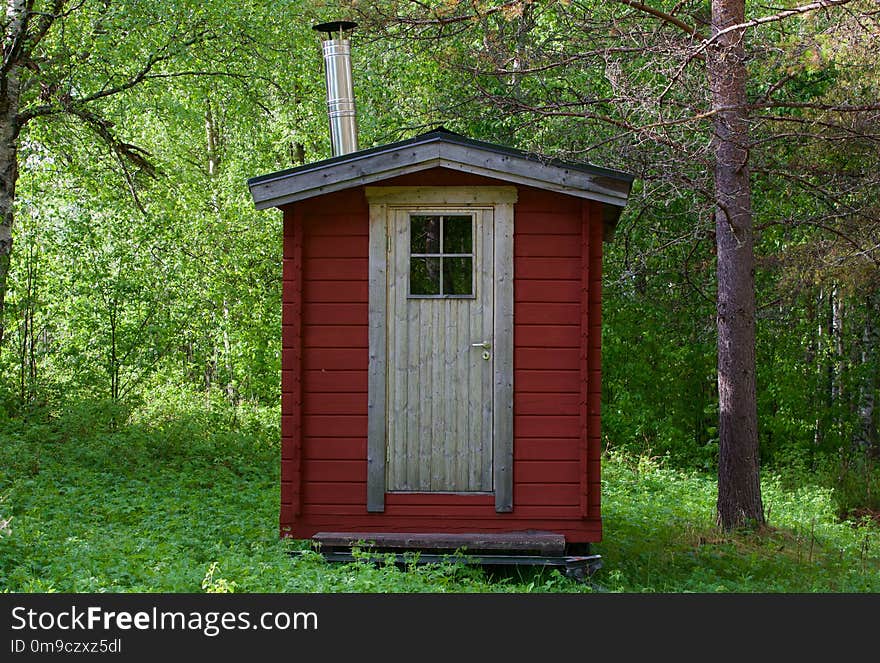 Outhouse, Shed, Shack, House