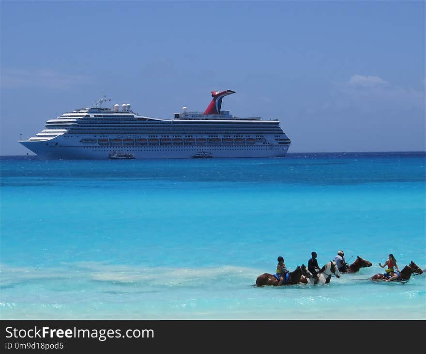 Cruise Ship, Passenger Ship, Water Transportation, Sea