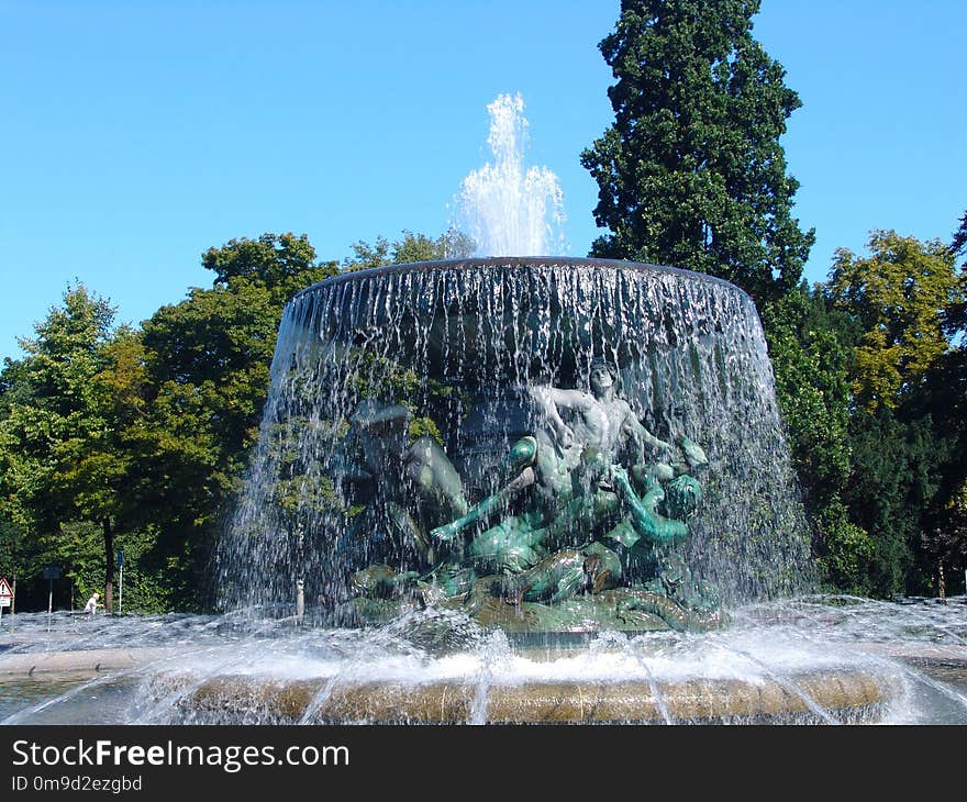 Water, Fountain, Water Feature, Water Resources