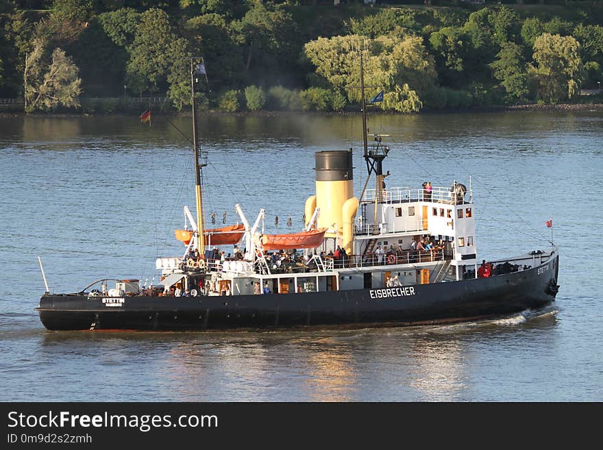 Water Transportation, Waterway, Ship, Tugboat