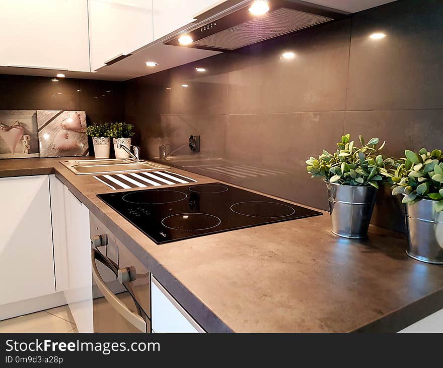 Countertop, Kitchen, Property, Interior Design