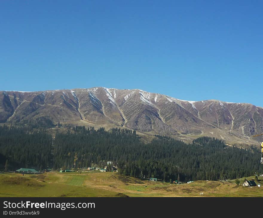 Mountainous Landforms, Highland, Mountain Range, Mountain