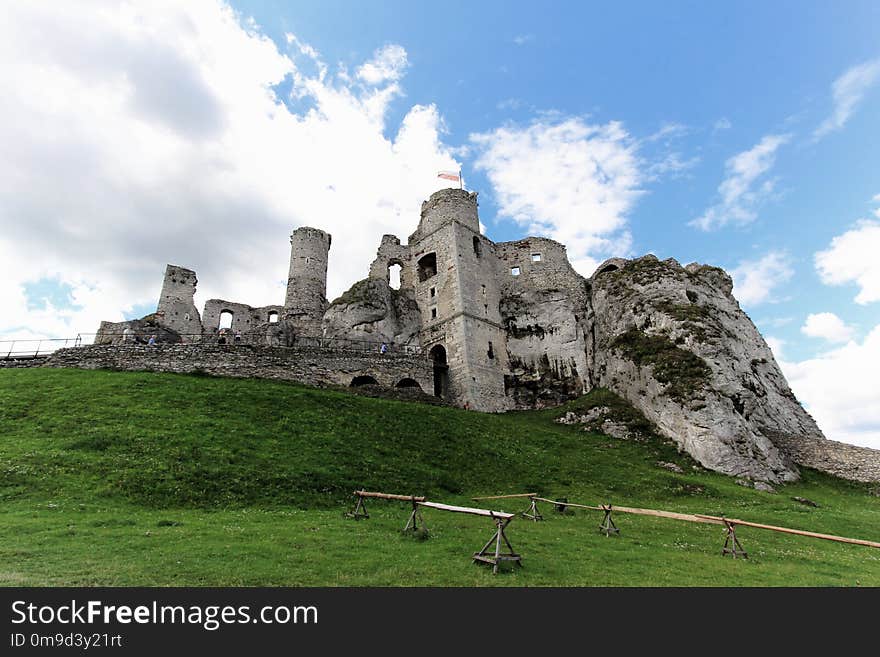 Sky, Castle, Historic Site, Archaeological Site