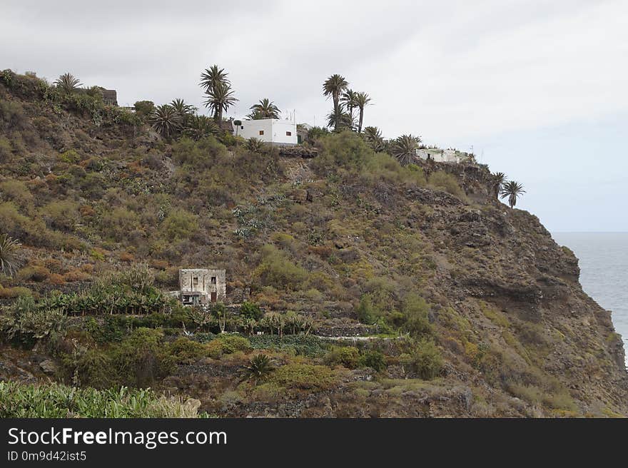 Coast, Promontory, Sky, Terrain