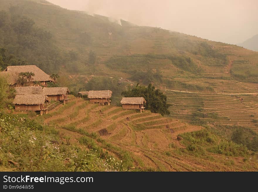 Highland, Mountainous Landforms, Village, Hill