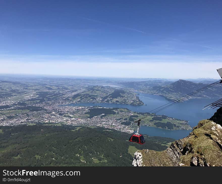 Sky, Mountain Range, Ridge, Aerial Photography