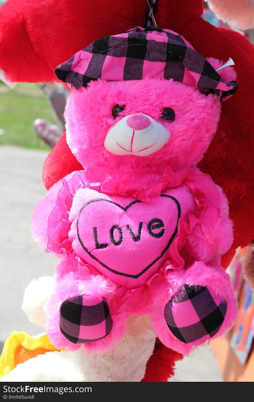 Stuffed Toy, Pink, Plush, Toy