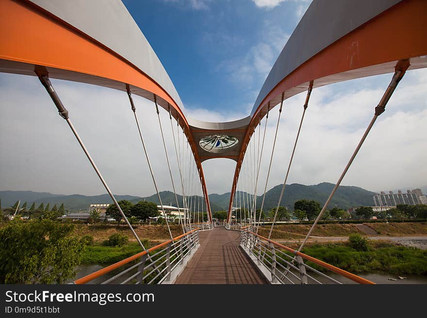 Sky, Bridge, Architecture, Cloud