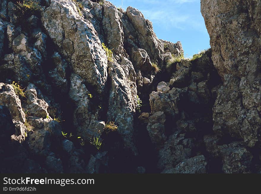 Rock, Cliff, Escarpment, Formation