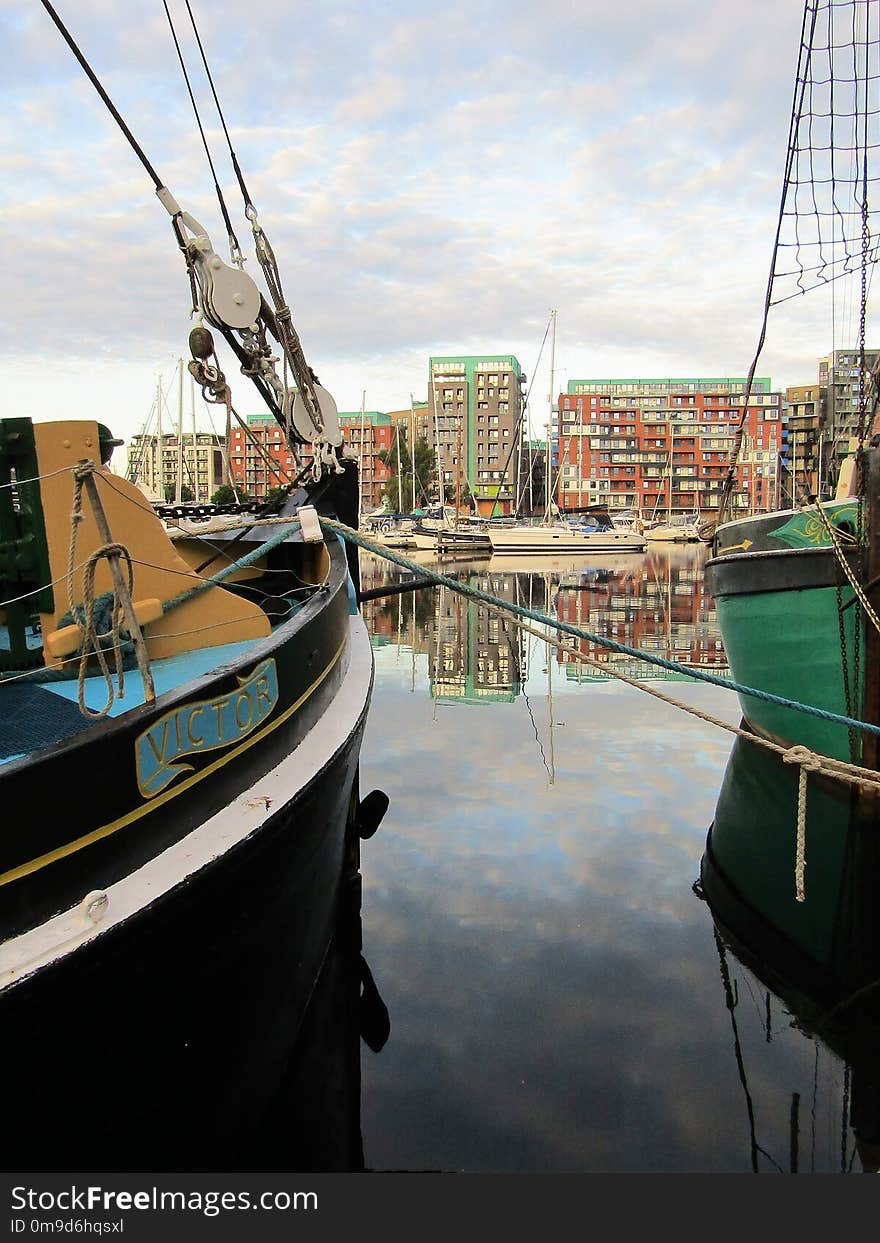 Waterway, Reflection, Water, Water Transportation