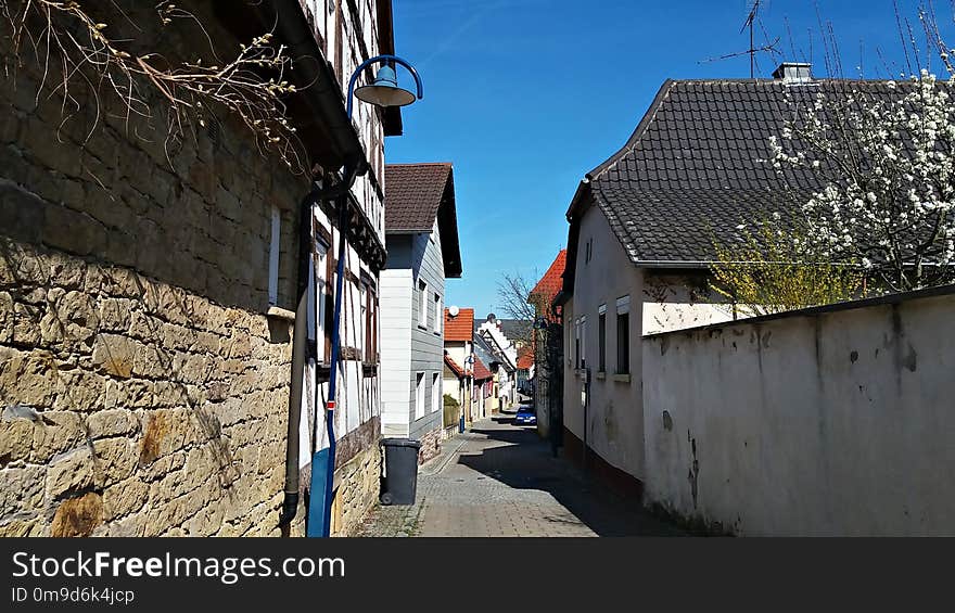 Town, Road, Alley, Neighbourhood