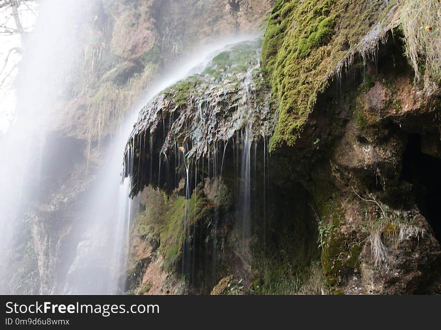 Waterfall, Nature, Body Of Water, Nature Reserve