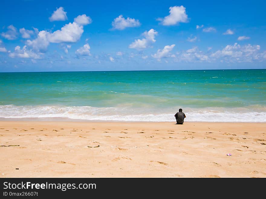 Sea, Sky, Beach, Shore